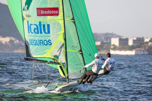 Marco Grael e Gabriel Borges / Foto: Fred Hoffman / CBVela